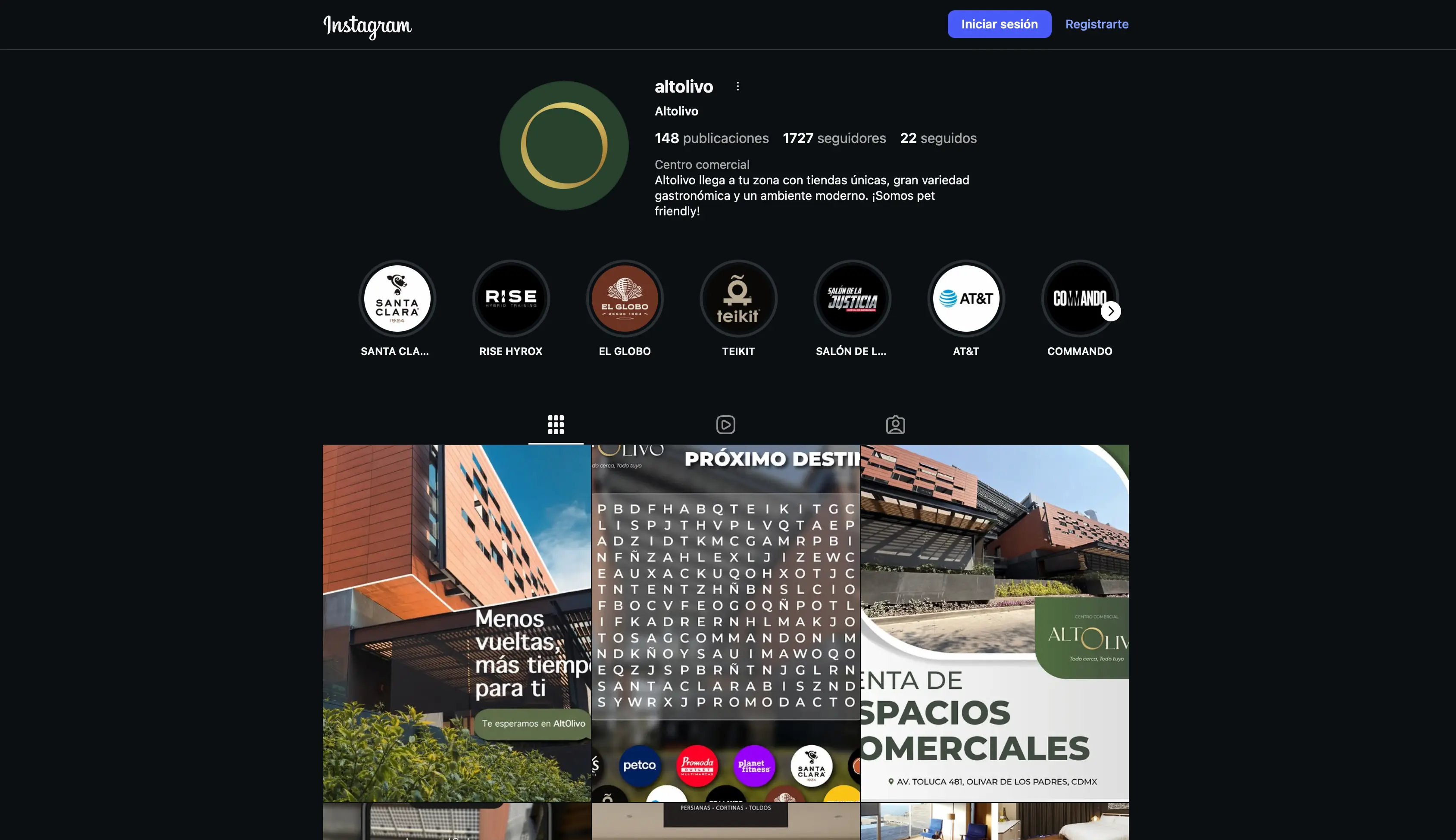 Estrategia y comunicación digital desarrollada para Altolivo